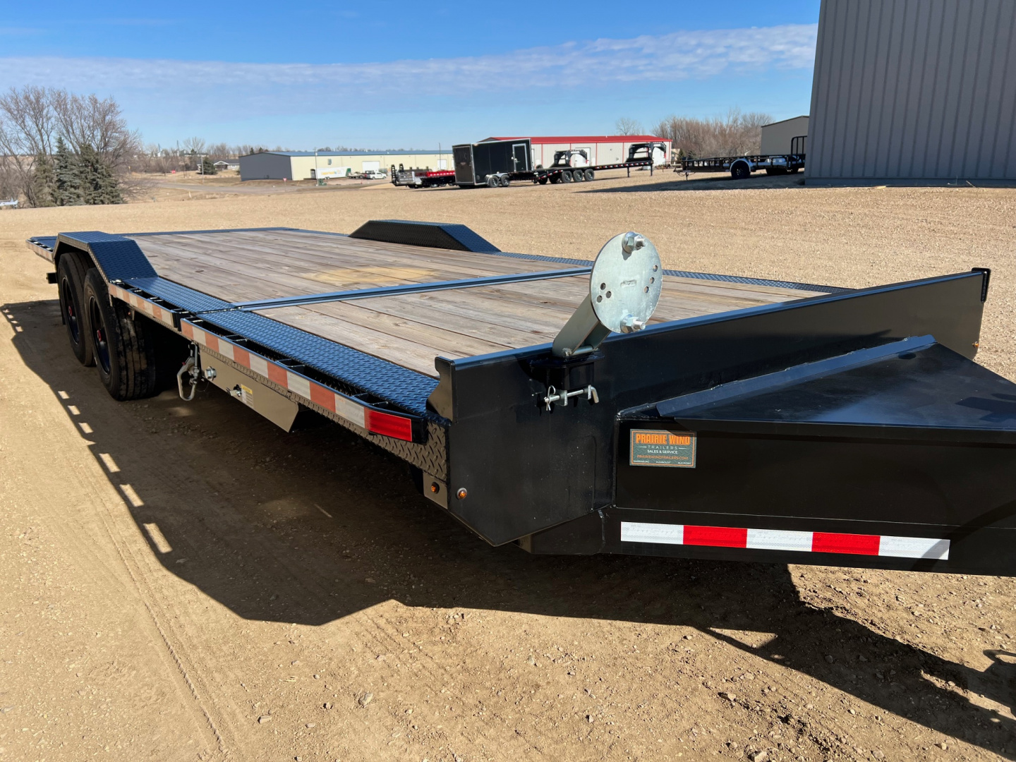 New 2026 Midsota 24' Wide Body 10K Axles Tilt Trailer