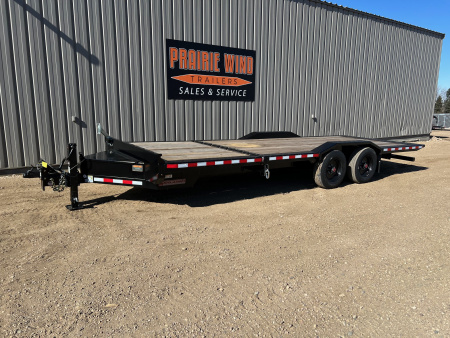 New 2026 Midsota 24' Wide Body 10K Axles Tilt Trailer