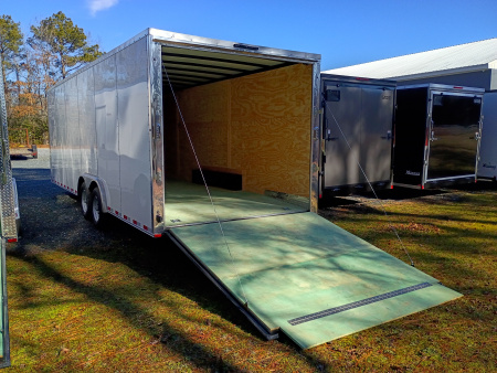 New 2026 Arising 8.5X24 WHITE 10K 23883 Cargo / Enclosed Trailer