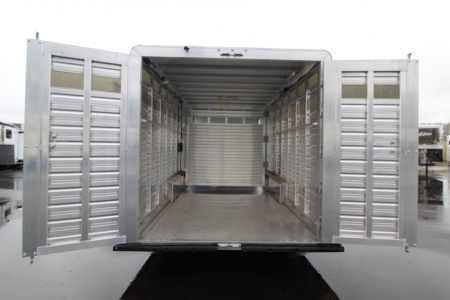 New 2026 Frontier 24' Stock Combo - 18' stock area w/ side ramp- 6' Tack room W/ Ramp & More!