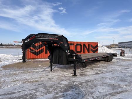 FHZ 102''X 36' LOW-PRO GOOSE W/MAX RAMPS 25900LB GVWR