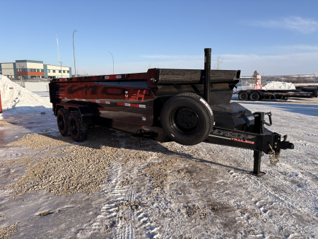 HZX 83''X16' H.D DUMP BOX W/ 3' HIGH SIDES 21000LBS GVWR - Image 2