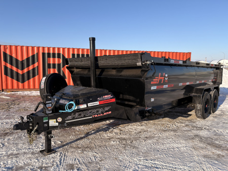 HZX 83''X16' H.D DUMP BOX W/ 3' HIGH SIDES 21000LBS GVWR