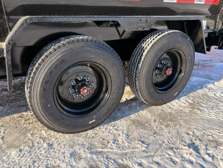 HZX 83''X16' H.D DUMP BOX W/ 3' HIGH SIDES 21000LBS GVWR - Image 16