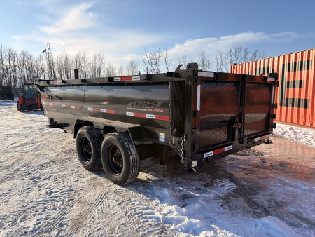 HZX 83''X16' H.D DUMP BOX W/ 3' HIGH SIDES 21000LBS GVWR - Image 5