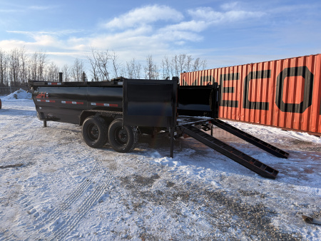 HZX 83''X16' H.D DUMP BOX W/ 3' HIGH SIDES 21000LBS GVWR - Image 12