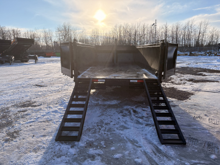 HZX 83''X16' H.D DUMP BOX W/ 3' HIGH SIDES 21000LBS GVWR - Image 13