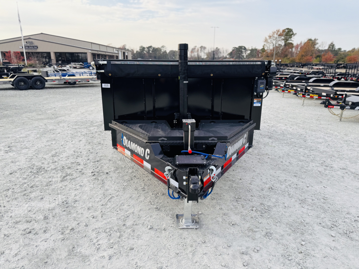New 2026 Diamond C Trailers LPT207-14 24 Dump Trailer