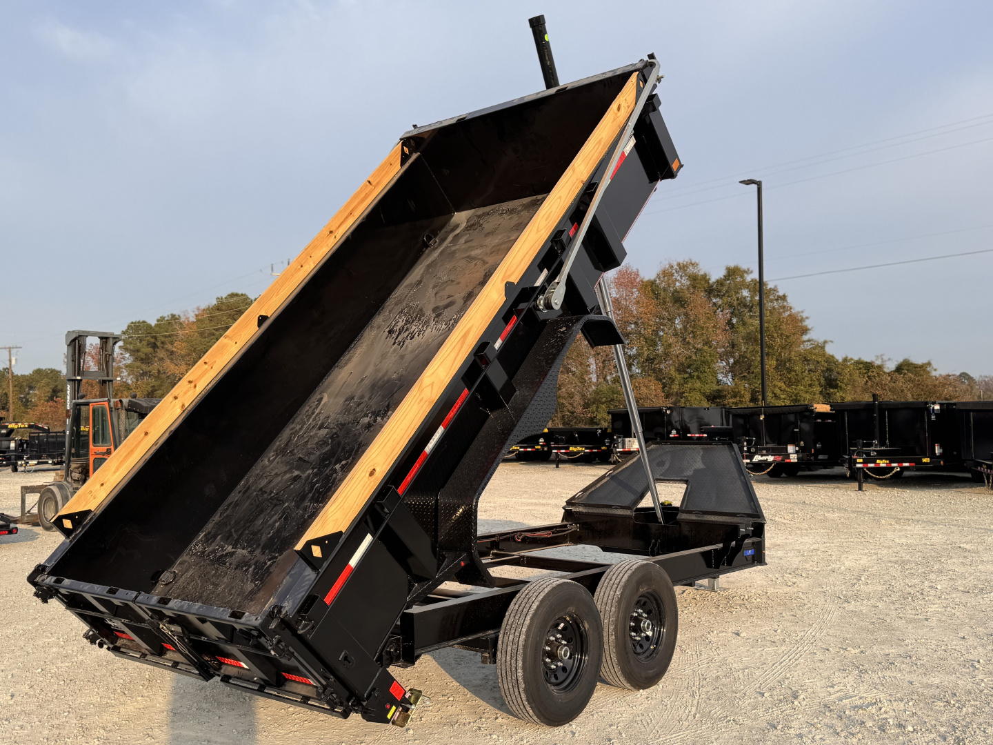 New 2026 Diamond C Trailers LPT207-14 24 Dump Trailer
