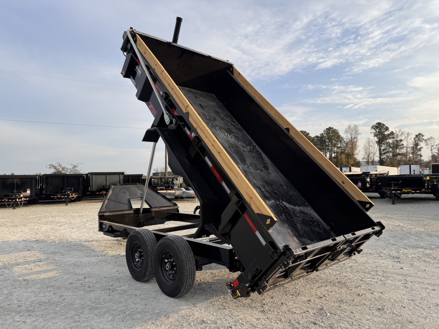 New 2026 Diamond C Trailers LPT207-14 24 Dump Trailer