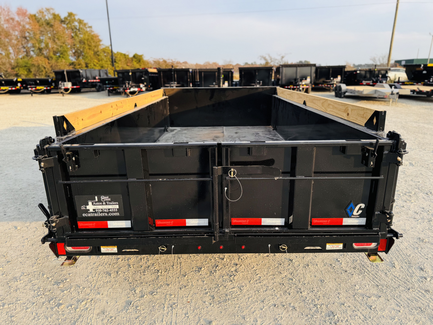 New 2026 Diamond C Trailers LPT207-14 24 Dump Trailer