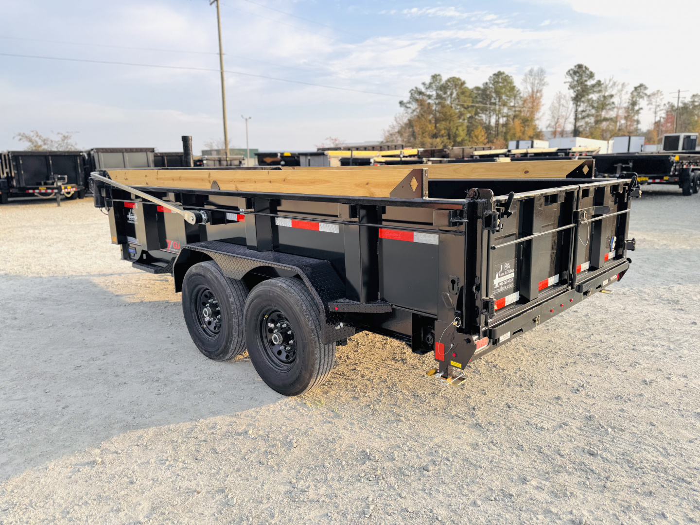 New 2026 Diamond C Trailers LPT207-14 24 Dump Trailer