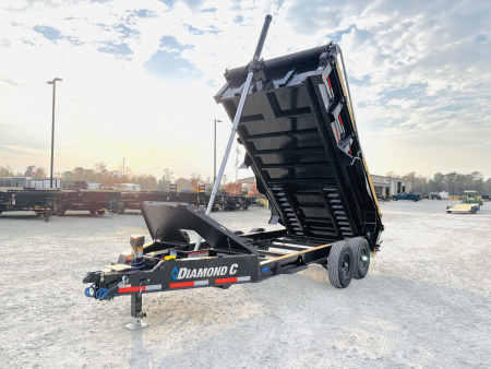 New 2026 Diamond C Trailers LPT207-14 24 Dump Trailer
