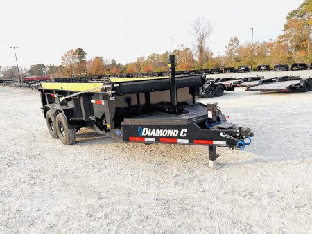 New 2026 Diamond C Trailers LPT207-14 24 Dump Trailer