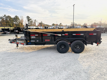 New 2026 Diamond C Trailers LPT207-14 24 Dump Trailer
