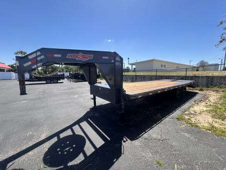 New 2026 Down 2 Earth Trailers GN-102X25 DOVETAIL Deckover Trailer