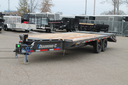 New Diamond C Trailers DEC210 20x102 Equipment Trailer