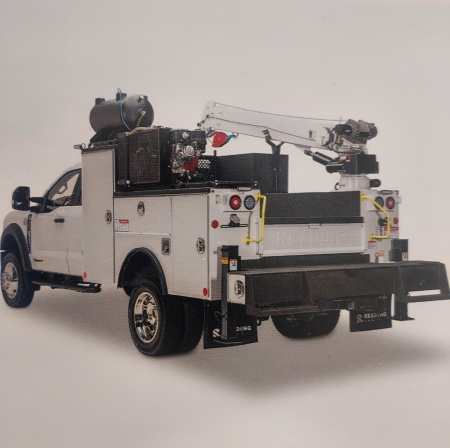 New 2026 Reading RM25 108 DW CRANE Service Bodies