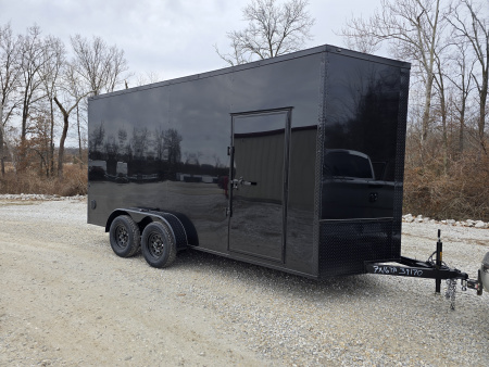 New 2026 Steel Pines Cargo 7x16 TA Cargo / Enclosed Trailer, 7' interior height, 35k axles, .080 polycore exterior Cargo / Enclosed Trailer