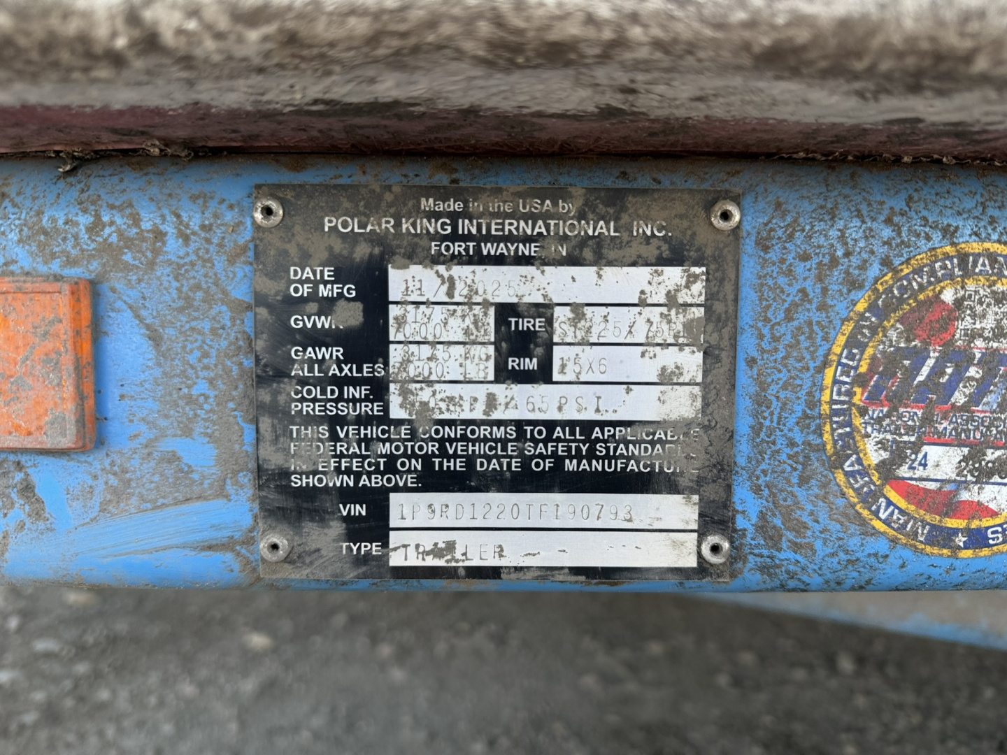 New 2026 Polar King 6-12 Refrigerated Reefer Trailer