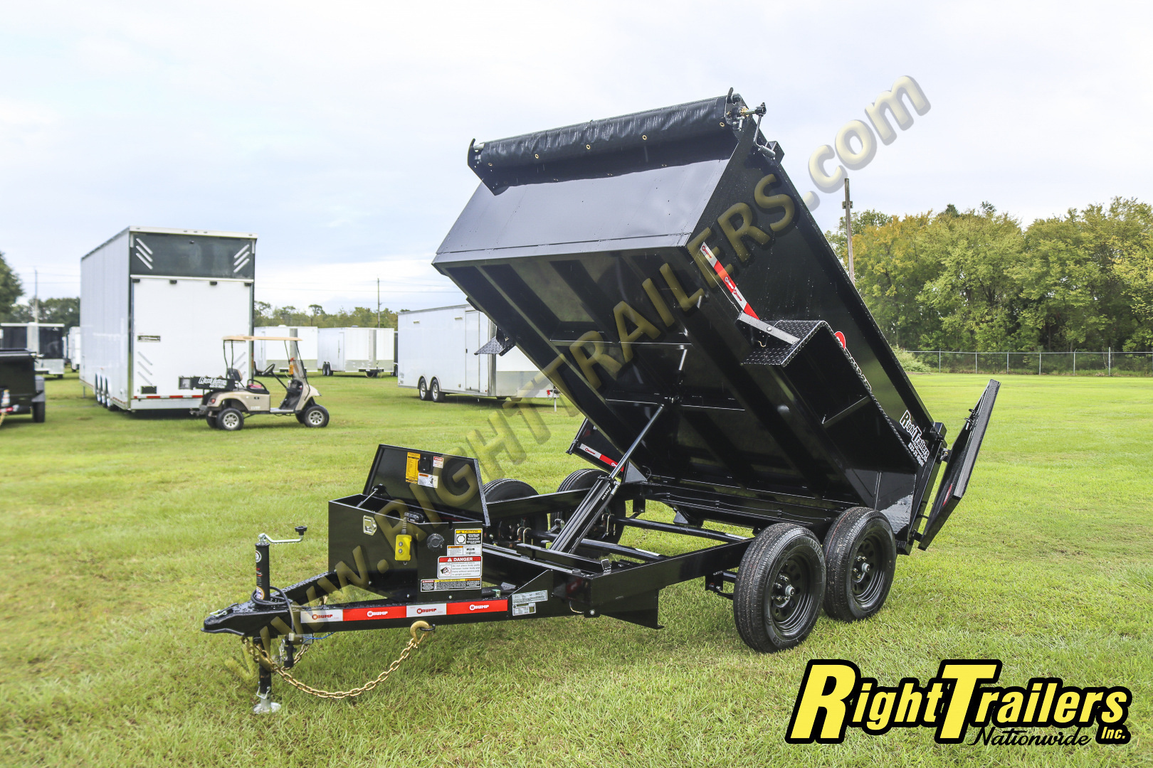 New 2026 6X10 U-Dump Dump Trailer