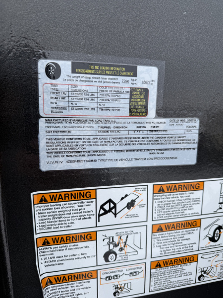 New 2026 Load Trail 40' STRAIGHT DECK Flatbed Trailer