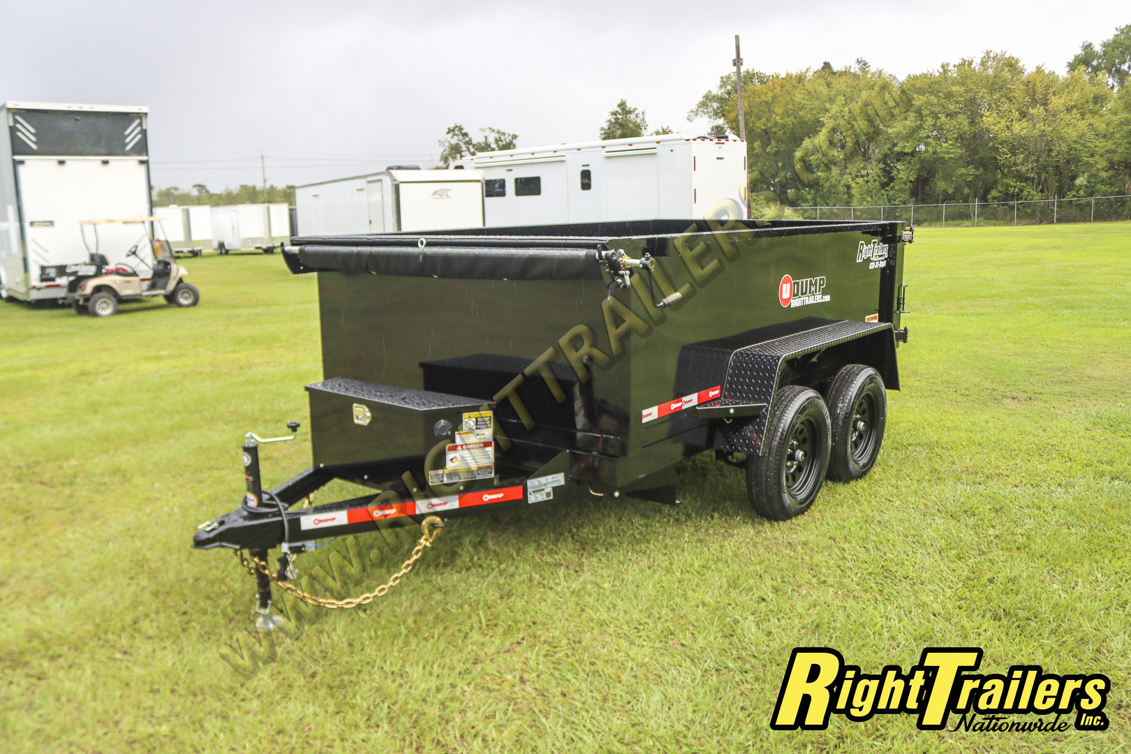 New 2026 6X10 U-Dump Dump Trailer