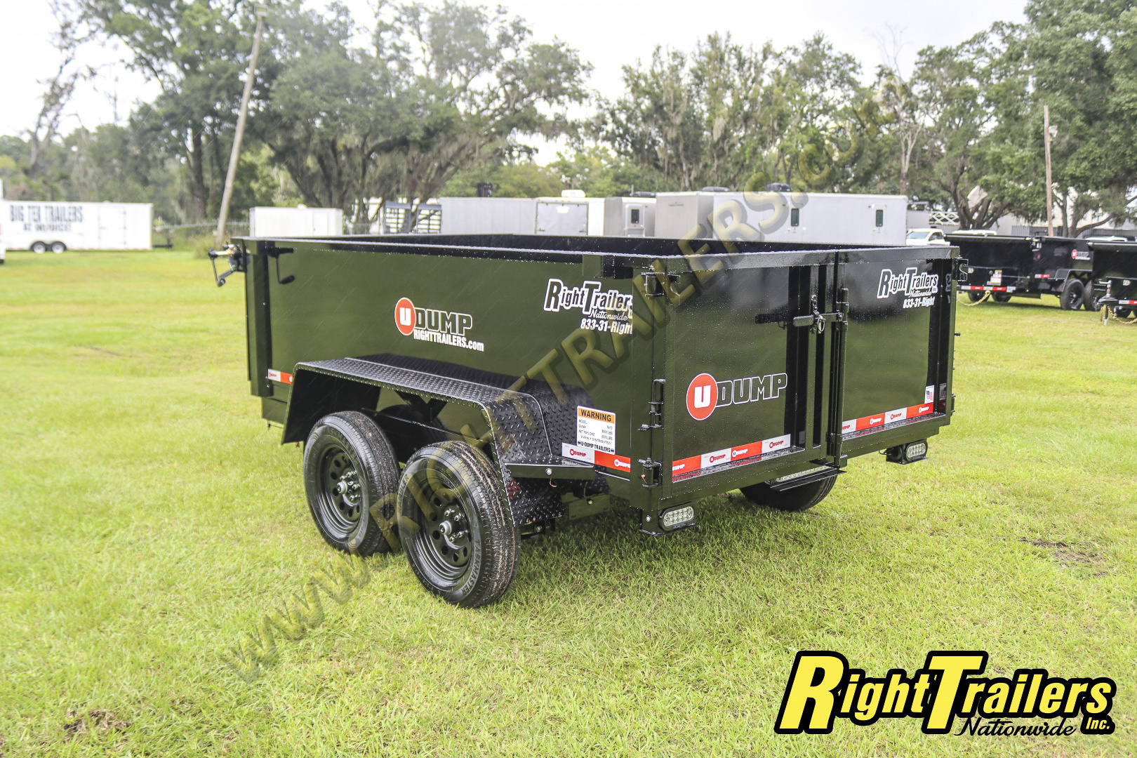 New 2026 6X10 U-Dump Dump Trailer