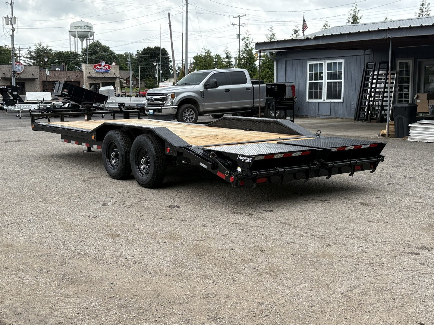 New 2026 PJ TRAILERS 102" x 22' - 6 in. Channel Super-Wide (B6) 14K GVWR Equipment Trailer