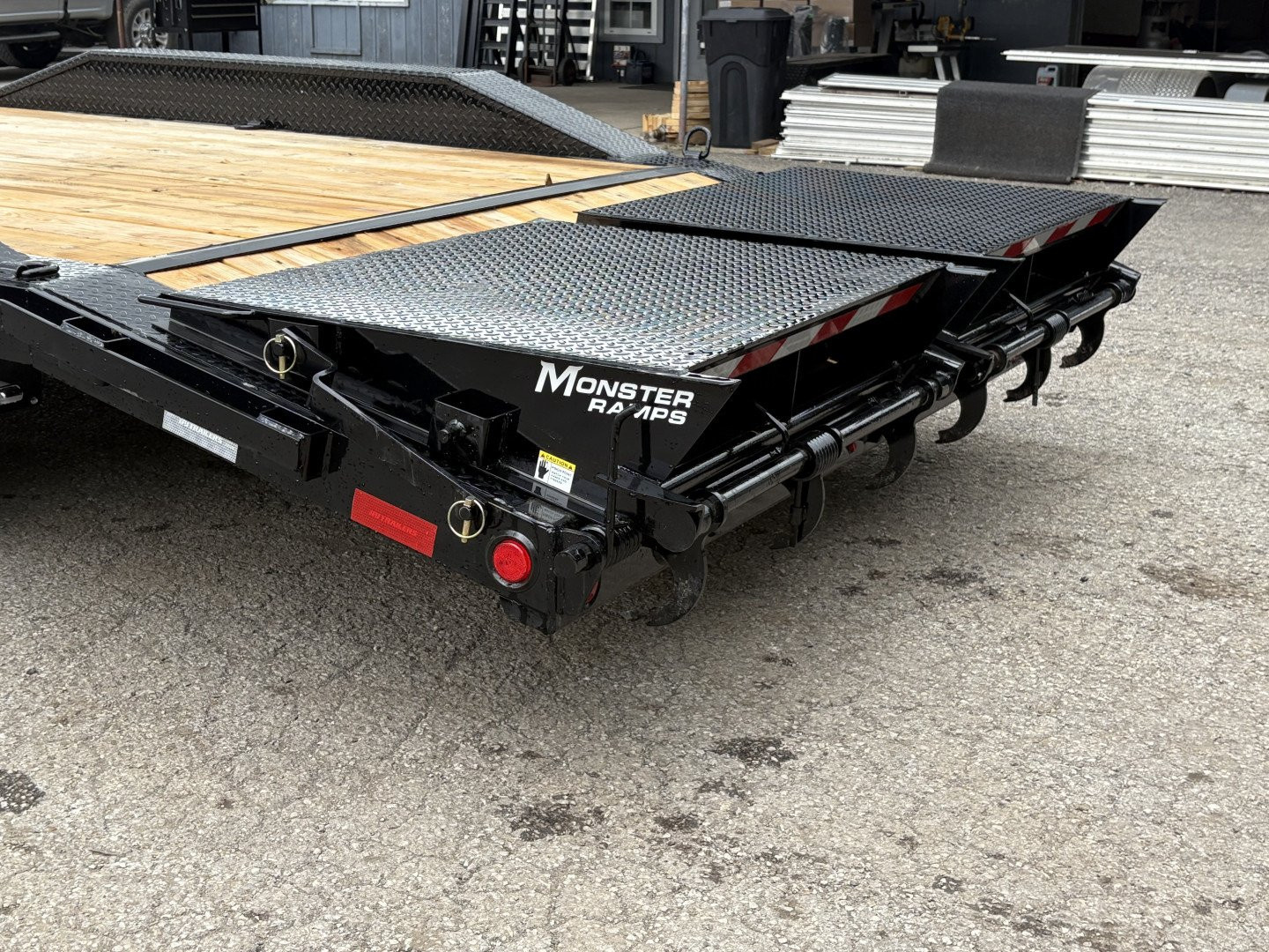 New 2026 PJ TRAILERS 102" x 22' - 6 in. Channel Super-Wide (B6) 14K GVWR Equipment Trailer