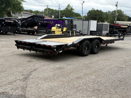 New 2026 PJ TRAILERS 102" x 22' - 6 in. Channel Super-Wide (B6) 14K GVWR Equipment Trailer