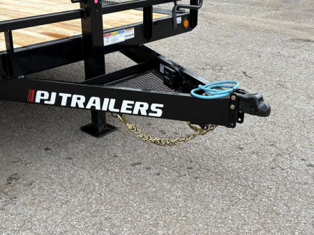 New 2026 PJ TRAILERS 102" x 22' - 6 in. Channel Super-Wide (B6) 14K GVWR Equipment Trailer