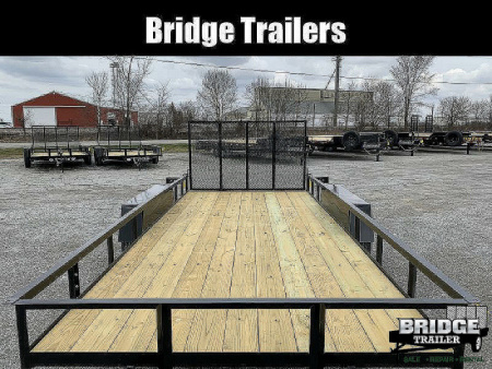 New 2026 AMO AL16TBXW (82" X 16') 7K Landscape Utility Trailer