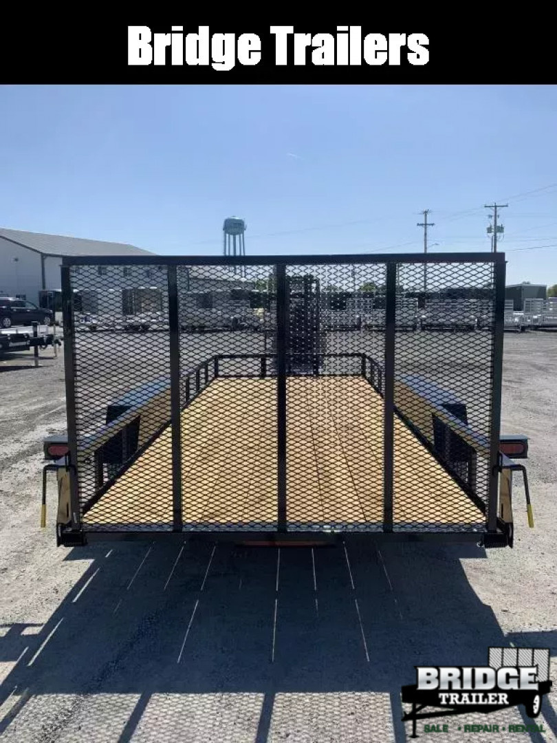 New 2026 AMO AL16TB (76" X 16') 7K Landscape Utility Trailer