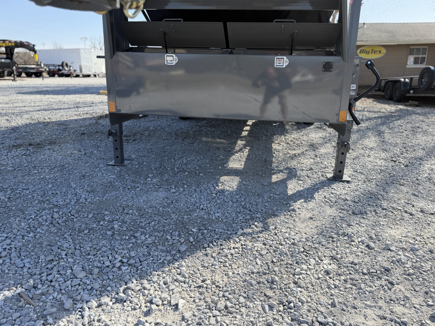 New 2026 Delco Trailers Delco R3 Roll Off Dumpster Dump Trailer