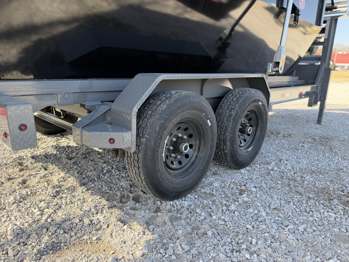 New 2026 Delco Trailers Delco R3 Roll Off Dumpster Dump Trailer