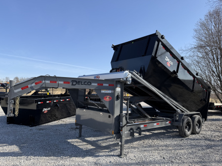 New 2026 Delco Trailers Delco R3 Roll Off Dumpster Dump Trailer