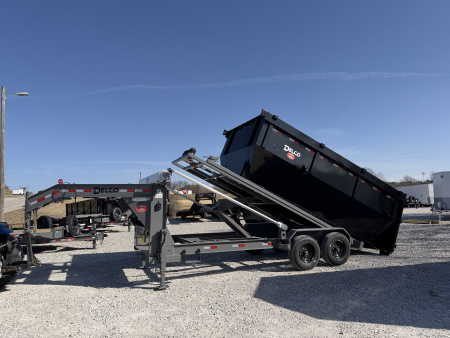 New 2026 Delco Trailers Delco R3 Roll Off Dumpster Dump Trailer