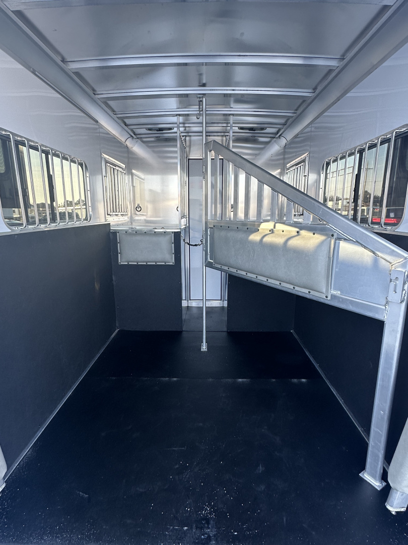 New 2026 Featherlite 2 Horse Bumper Pull Straight Load Horse Trailer