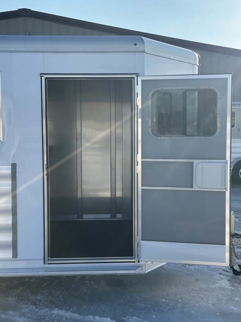 New 2026 Featherlite 2 Horse Bumper Pull Straight Load Horse Trailer