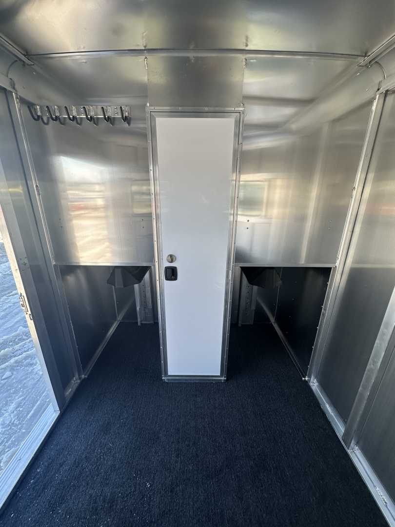 New 2026 Featherlite 2 Horse Bumper Pull Straight Load Horse Trailer