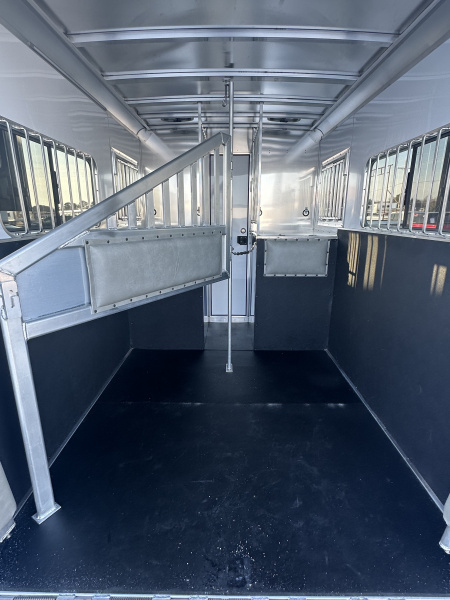 New 2026 Featherlite 2 Horse Bumper Pull Straight Load Horse Trailer