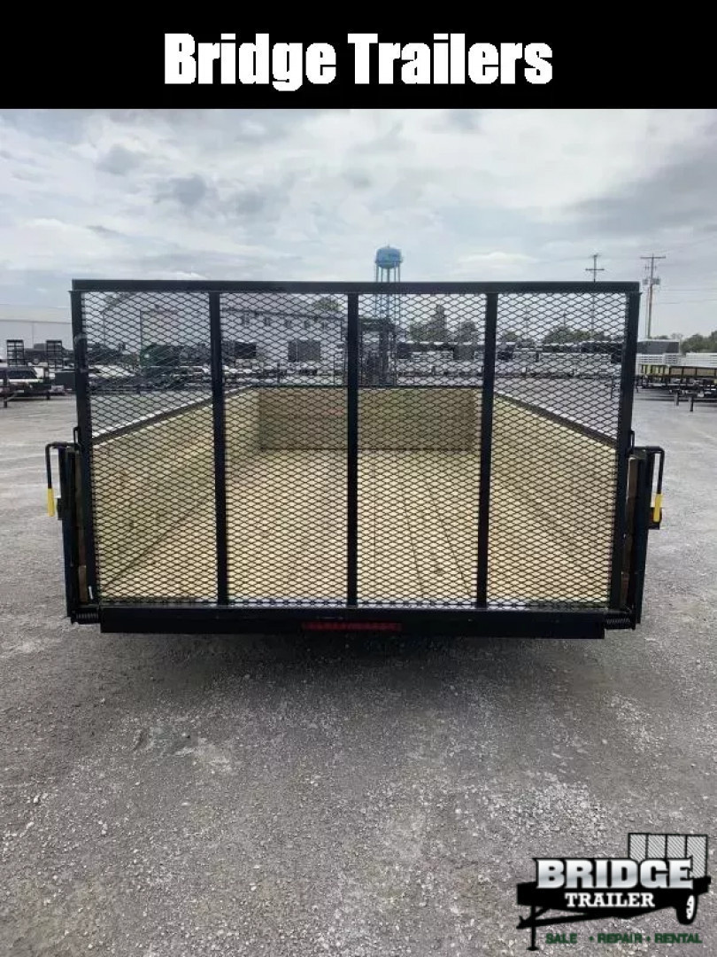 New 2026 AMO A9614TBXGWN (82" x 14') 7K Tandem Highside Utility Trailer