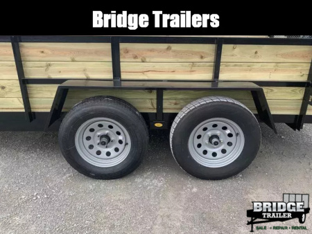 New 2026 AMO A9614TBXGWN (82" x 14') 7K Tandem Highside Utility Trailer