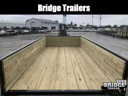 New 2026 AMO A9614TBXGWN (82" x 14') 7K Tandem Highside Utility Trailer