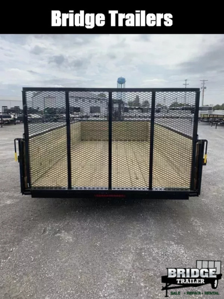 New 2026 AMO A9614TBXGWN (82" x 14') 7K Tandem Highside Utility Trailer