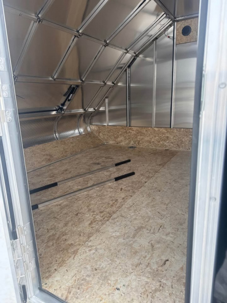 New 2026 101inches x 12ft Hybrid Snowmobile Enclosed Trailer