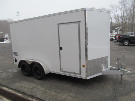 New E-Z Hauler 7 X 14 XLT All Aluminum V Front Cargo / Enclosed Trailer