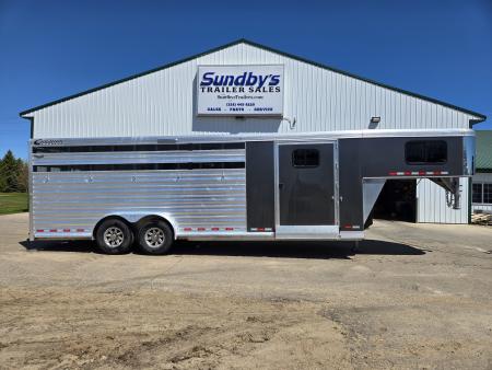 Used 2022 Cimarron 5 Horse Slant/ Stock Combo