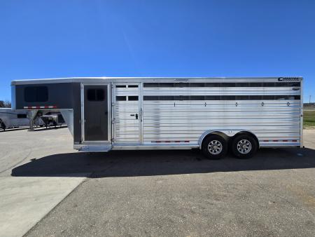 Used 2022 Cimarron 5 Horse Slant/ Stock Combo